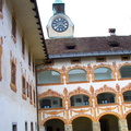 Idrija mine castle courtyard & tower