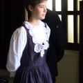 Idrija welcoming ceremony girl in costume