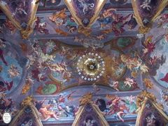Ljubljana cathedral ceiling frescoe