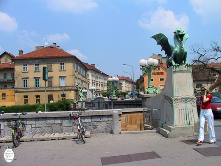 Ljubljana dragon bridge