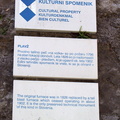 Slovenia blast furnace plaque